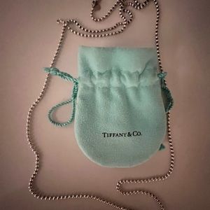 Tiffany & Co Beaded Silver Chain